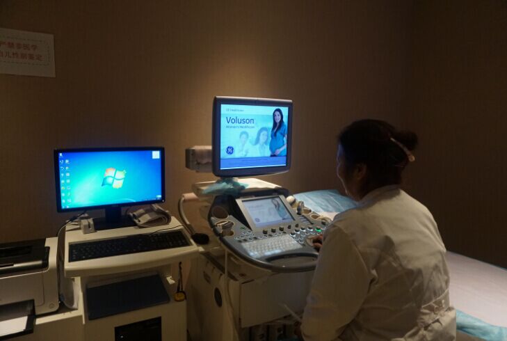 西安安琪兒婦產(chǎn)醫(yī)院B超室